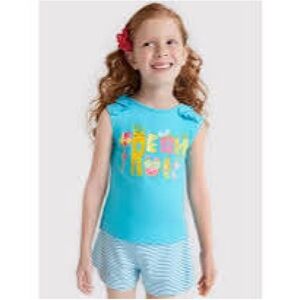 Mayoral Size 8 Kids Blue Matching Set